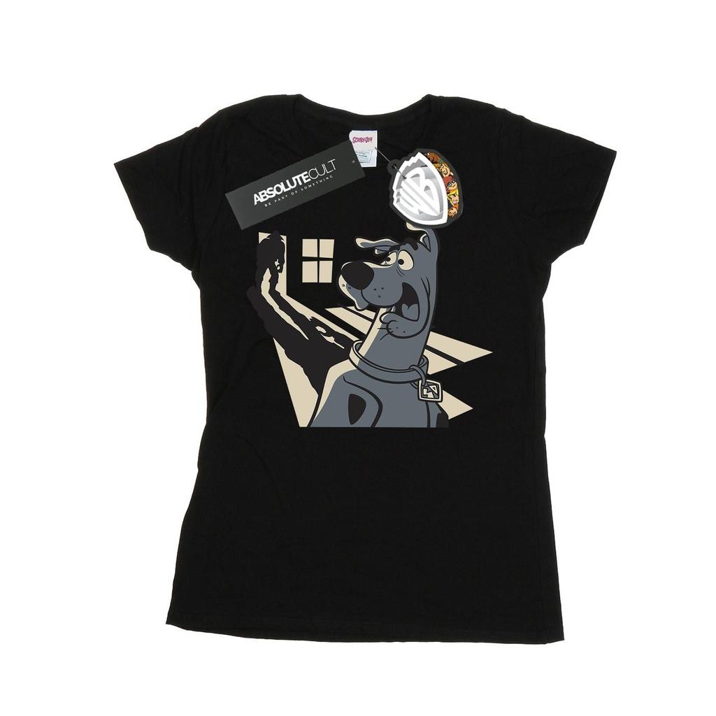 Scooby Doo Womens/Ladies Shadow Ghost Cotton T-Shirt
