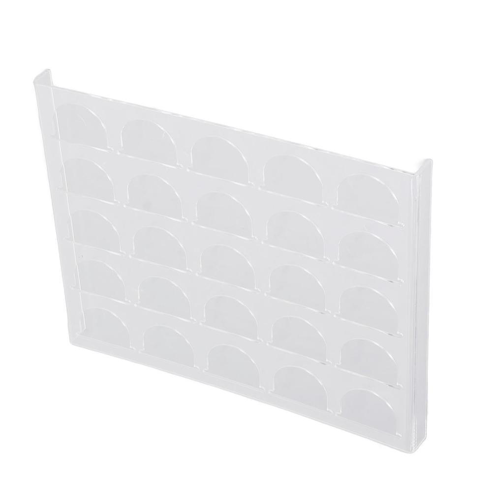 Holds 25 Capsules Coffee Pod Storage Tray Under Drawer Storage Drawer Insert Organizer For Kitchen