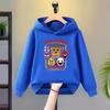 hoodie Children's Coat cartoon Five Nights At Freddy'sprint Boy Girls Tops Hoodies child 3-12 year black Toddle Sweatshirr