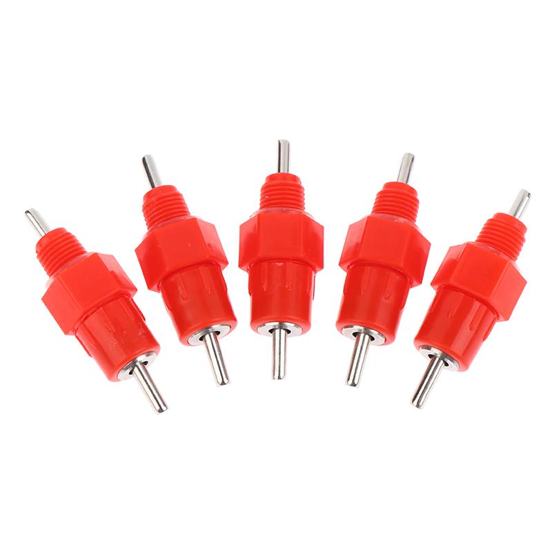 5 шт. Ниппельные поилки для кур, перепелов, голубей, птиц, автоматические поилки пружинного типа, оборудование для птицеводства