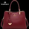 WDPOLO2022 Новая свадебная сумка среднего возраста, красная сумка, атмосферная женская сумка, женская сумка большой вместимости 8807
