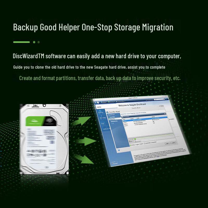 Seagate Настольный жесткий диск Barracuda 1 ТБ