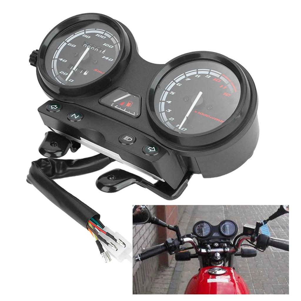 Motorcycle Instrument Digital Display Tachometer Speedometer Odometer Fit for YBR 125