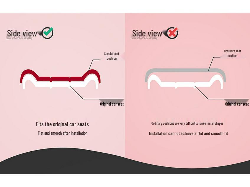 ORA R1 Custom Full Surround Leather Car Seat Cover - Cartoon Design for All Seasons