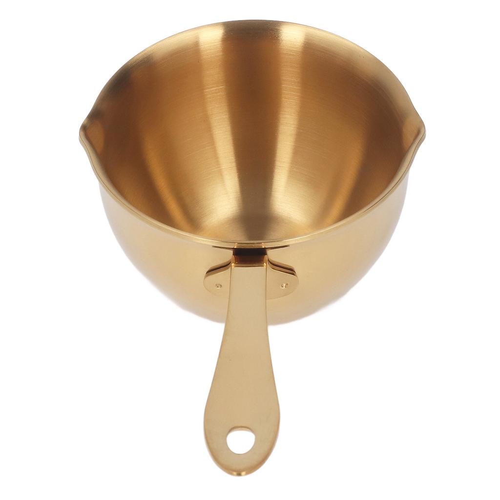 Кастрюля из нержавеющей стали Профессиональная домашняя кастрюля для приготовления соуса с носиками для молочного шоколада