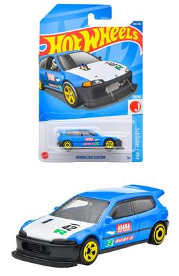 Hot Wheels Basic Car Honda Civic Custom, возрастом от 3 лет и HHF51 [3 вверх]