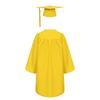 Kids Graduation Gown Robe Cap Set 2025 Badge Tassel Included Primary Middle School College Ceremony Uniform