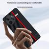 Для Xiaomi Redmi K80 5G/Poco F7 Pro 5G Чехол Текстура углеродного волокна Ультратонкий ПК Чехол для телефона