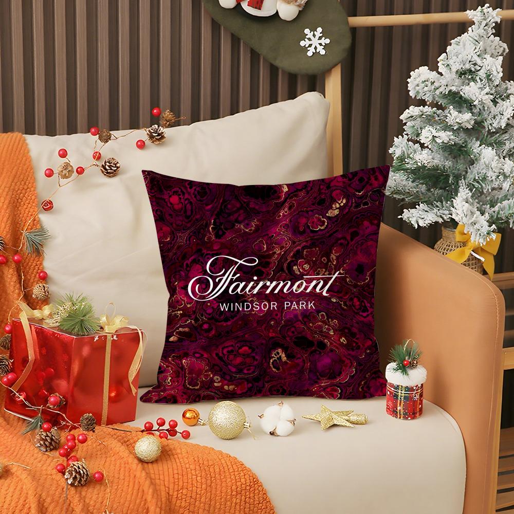 Наволочка Fairmont H-Hotels & Resorts Чехол для декоративной подушки на диван в гостиную Простая домашняя легкая роскошь Напечатанная подушка