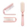 Foldable Hair Comb Portable Detangling Soft Hair Brush Anti Static Head Scalp Massage Travel Pocket Comb Hair Styling Barber