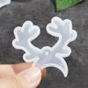 Epoxy Resin Xmas Ornament Christmas Mould Xmas Tree Shape Silicone Casting Mold Snowflake Bell Deer