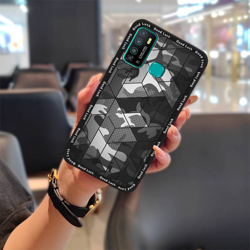 Грязеотталкивающий чехол для телефона с рисунком для Infinix X655C/HOT9, задняя крышка, мягкий чехол, полное покрытие, симпатичный противоударный силиконовый чехол
