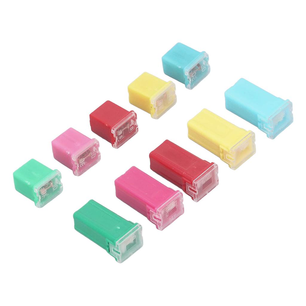 Набор автомобильных предохранителей, 30 шт., ассортимент, аксессуары для электрики в форме коробки с пластиковым боксом, 20?60А 32В