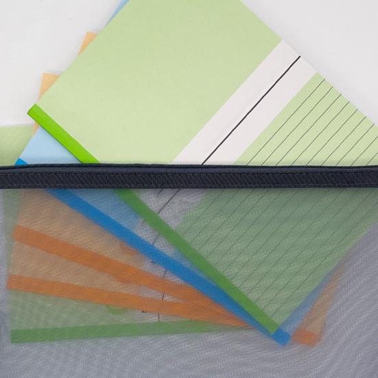 Папка-держатель для файлов формата А4, прочная, нейлоновая, портативная, экономящая место, сумка с застежкой-молнией