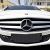 C200 E300 2026 Hot ABS Car Front Grille Badge sticker Decal Cover Emblem For Mercedes Benz GLA GLK ML GLC GLE C E Class  W204 W2