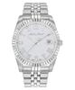 Mathy III Roman Stainless Steel White Dial Quartz H810ABR Men's Watch