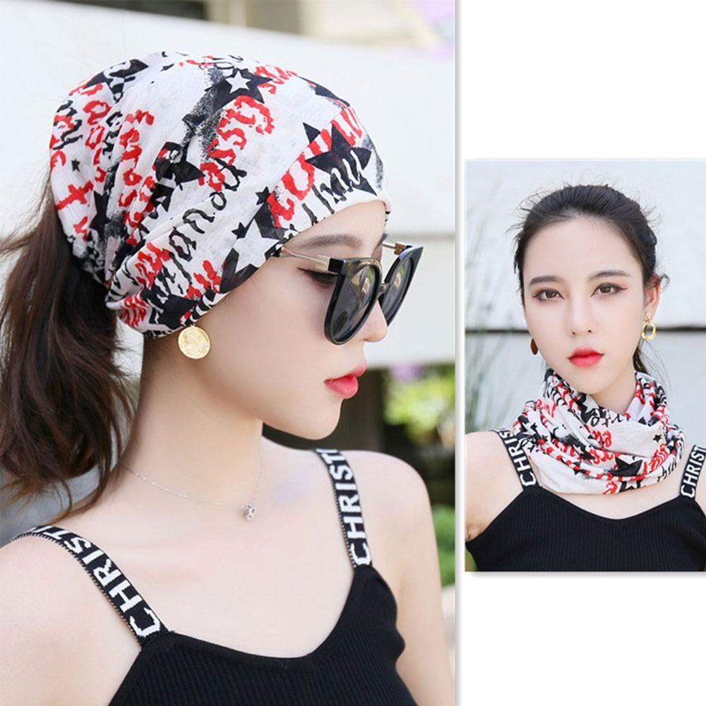 Ice Silk Baotou Hat Soft Hijab Cap Summer Turban Women
