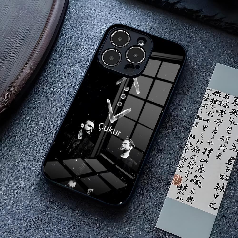 Чехол для телефона с изображением турецкого сериала 'Чукур' для IPhone 16 Pro Max 14 15 Plus 13 Mini 11 12 X XR XS 8 7 Plus SE Стеклянная крышка