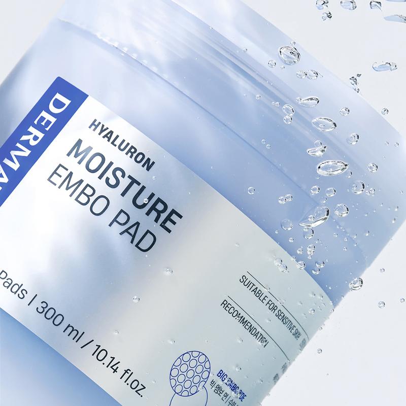 Dermatory Гиалуроновый увлажняющий эмбо-пад 300 мл 60 шт.