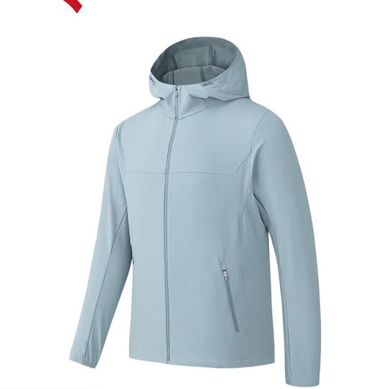 ANTA Men's Lightweight Woven Hooded Jacket