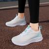 Fashion Colorful Women Running Shoes Breathable Knitted Casual Sports Shoes Female Lightweight Jogging Trainers