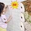 70 см x 1/2 м Обои из ПВХ с рисунком под кирпич, водостойкие, 3D-наклейка на стену, для детской комнаты, домашней спальни, декоративная наклейка на стену