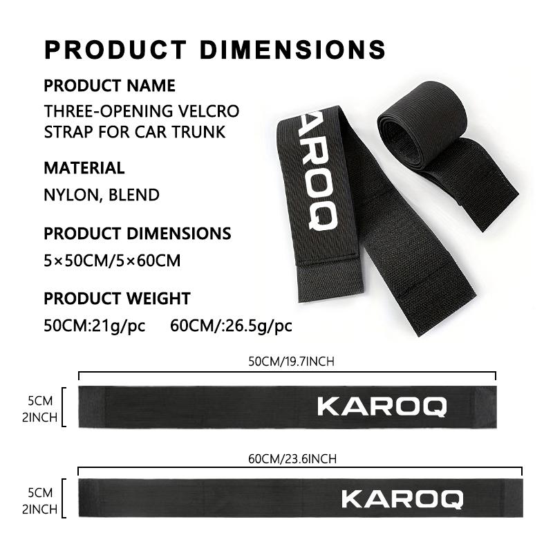AAAJE1 Car Trunk Organizer Elastic Fixing Strap Storage Bracket Velcro Strip Auto Accessories For Skoda Octavia A5 A7 RS Fabia Superb