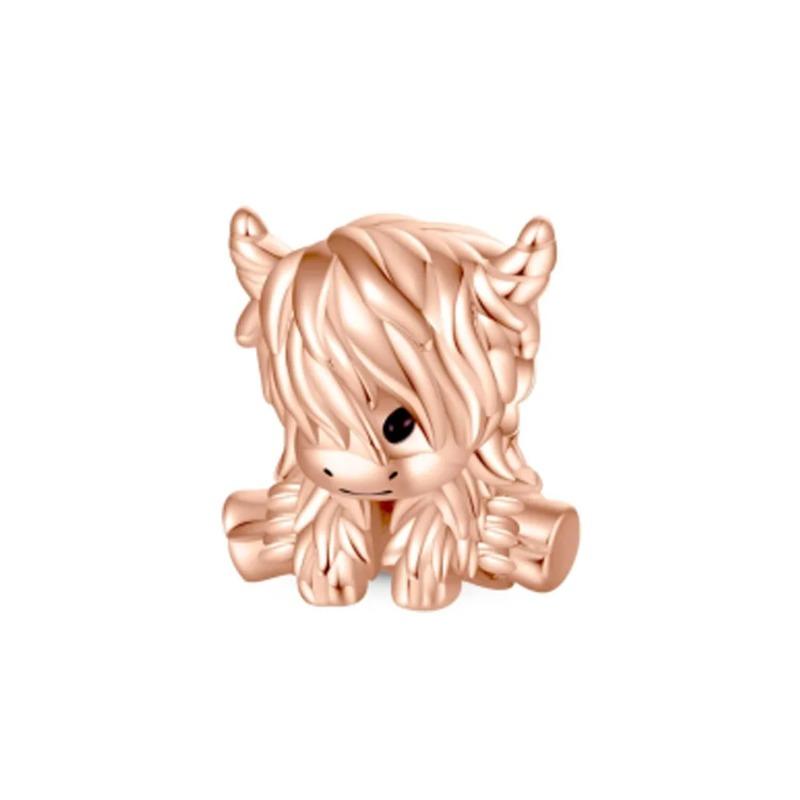 Серебро 925 пробы Подвеска в виде когтя собаки Браслет Шарм Талисман для мужчин женщин Подарок на день рождения Животное Ювелирные изделия Тигр Обезьяна Слон Еж