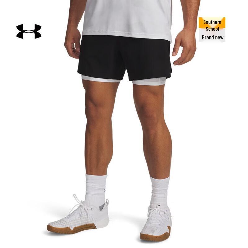 Under Armour Мужские легкие тренировочные шорты Vanish Elite 6 дюймов