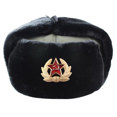 СССР осень зима шапки-бомберы мужские женские лыжные шапки унисекс теплая шапка-ушанка
