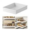Pull Out Cabinet Organizer Pantry Storage Shelf with Slide Rails Versatile Drawer Sliding