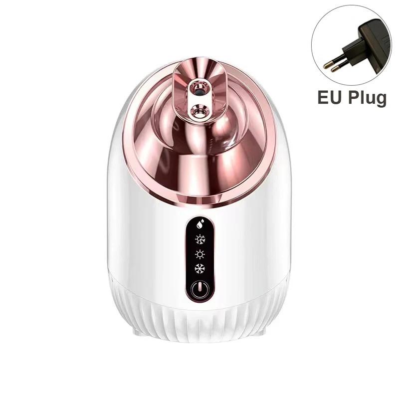 Паровая сауна для лица Nano Mist Sprayer, холодный и горячий распылитель, увлажнитель для очищения пор, увлажнения, SPA