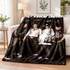 Tokio Hotel Flannel Throw Blanket Soft Warm Cozy For Sofa Bed Indoor Home Bedroom Use