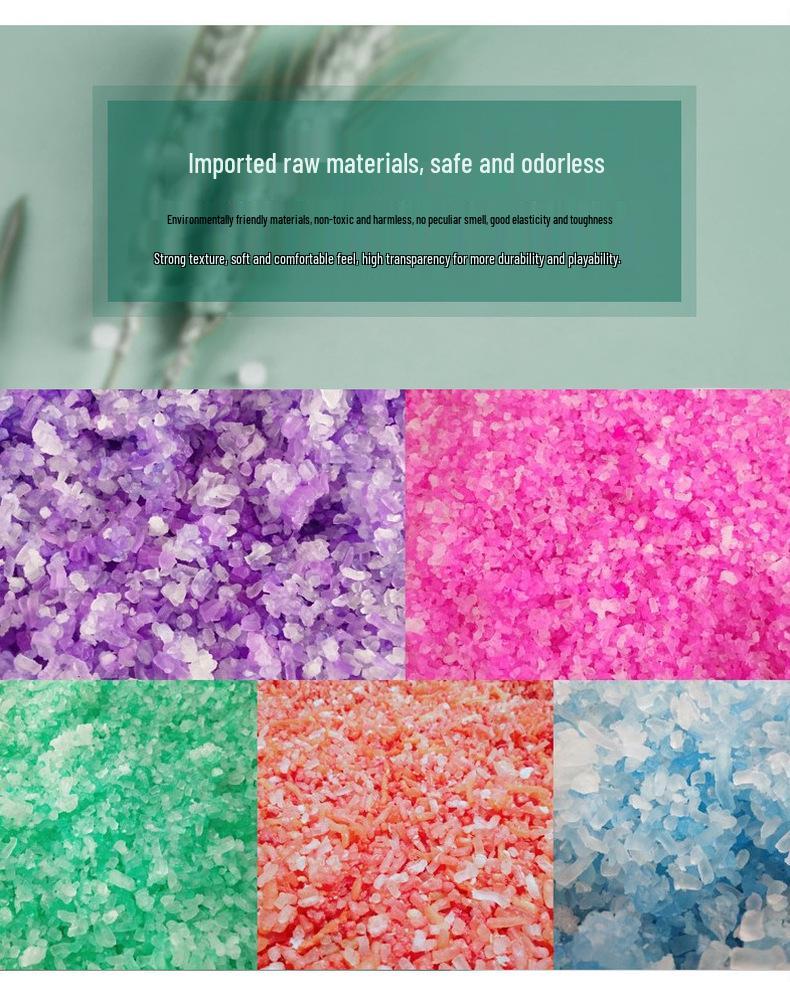 Handmade DIY Slow Rebound Stretchy Malt Syrup Squeeze Toy for Stress Relief