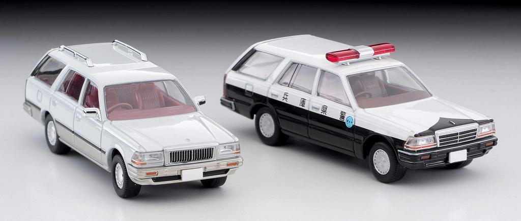 Tomica Limited Vintage Neo Nissan Cedric Wagon V20E SGL Limited Finished Product 311904 1/64 LV-N209a White/Silver