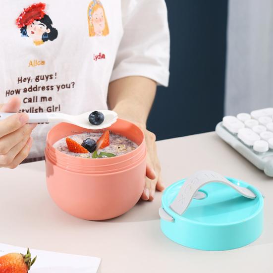 Чашка для супа Yousheng, пищевая, устойчивая к ржавчине, пластиковая, для приготовления пищи, контейнер для обеда, миска, коробка для супа для дома