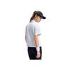 Fila Теннисная защита от солнца дышащая прочная футболка-поло с коротким рукавом женские топы ярко-белый A11W433106F-WT