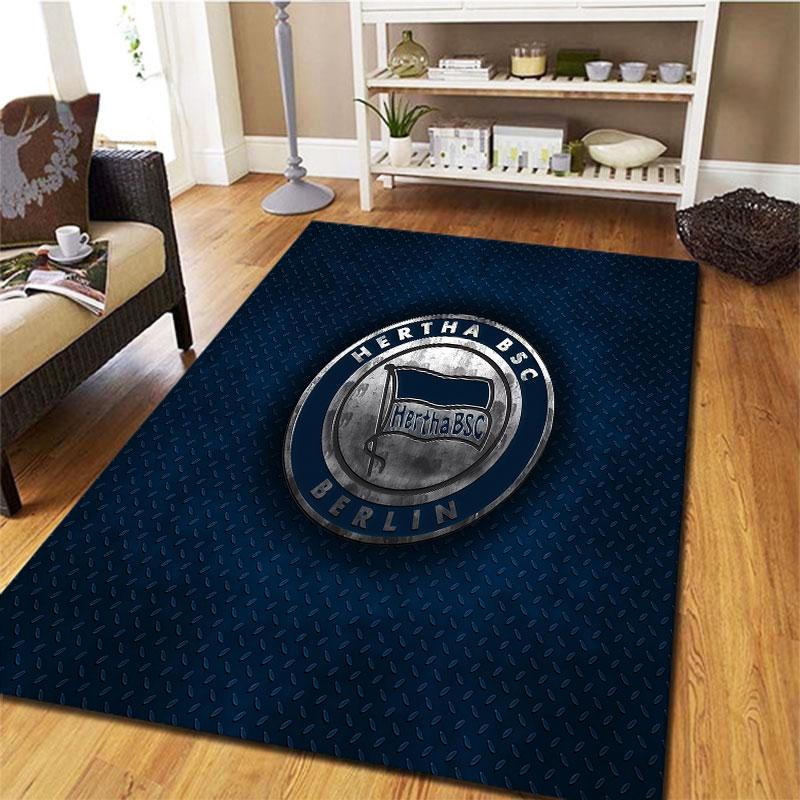 Hertha BSC Carpet Rug for Living Room Bedroom Home Sofa Decoration,Kids play Non-slip Floor Mat