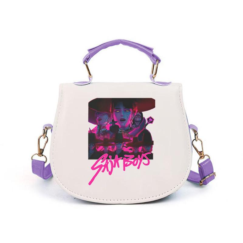 Girls Kpop Hunters Derpy Rumi Zoey Mira Printed Student Kids Casual Shoulder Crossbody Bags