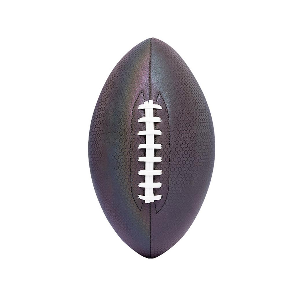Luminous Fluorescent Reflective Football Pu American Standard Game Training Ball