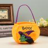 Cloth Gift Basket Trick Or Treat Pumpkin Candy Bag Cute Halloween Candy Bag  Happy Halloween Day