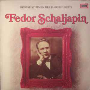 LP Record FEDOR SCHALJAPIN - Fedor Schaljapin E420 Europa Germany Classical Used