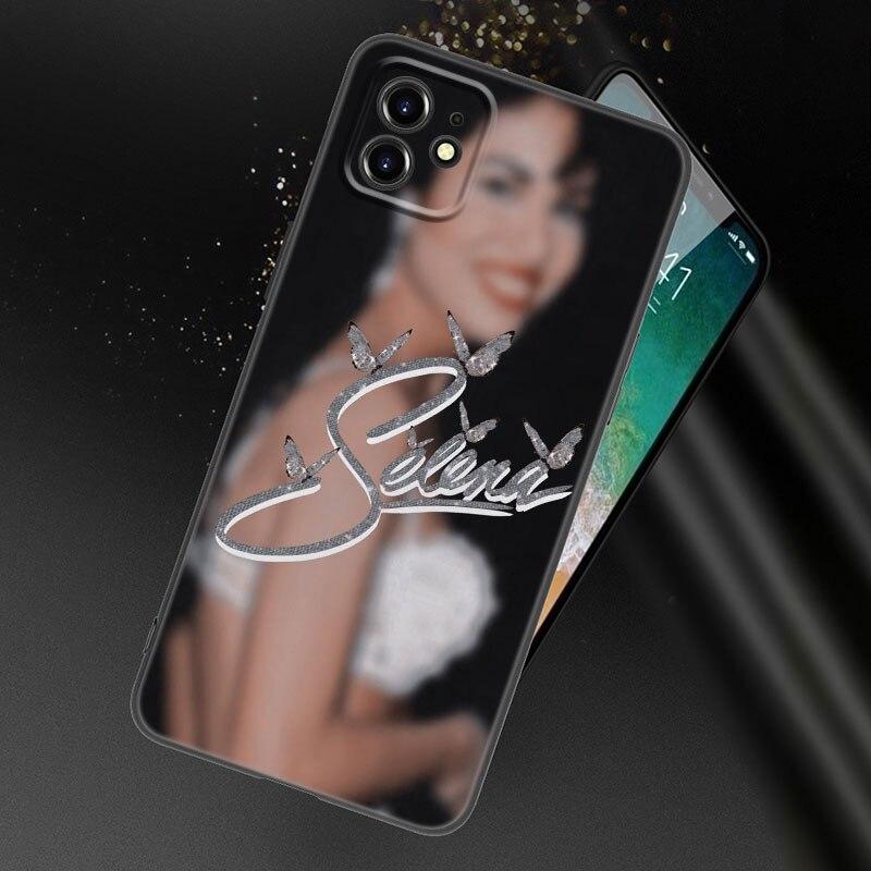 Чехол для телефона Selena Quintanilla для Apple iPhone 13 12 Mini 11 Pro XS Max XR X 8 7 6S 6 Plus SE 2022 2020 5S 5 мягкий черный чехол
