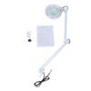 8X Illuminated Desktop Magnifying LED Lamp with Clamp Swivel Arm Reading Medical Beauty US 110V