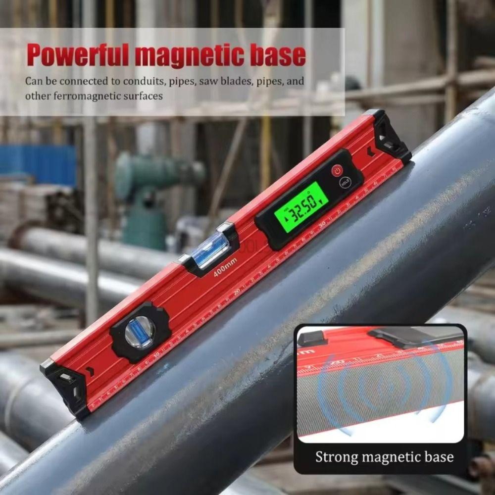 0-90° Range Magnetic Digital Level 30-100cm Electronic Inclinometer Construction Work