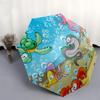 1pc Sea creatures Themed High-quality Umbrella,Automatic Opening and Closing Umbrella,Multi-functional Umbrella G0811198