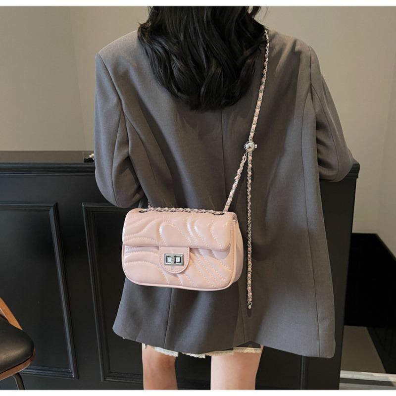 Премиальная маленькая сумка, новая летняя универсальная цепочка, на плечо, сумка-мессенджер, маленькая квадратная сумка.