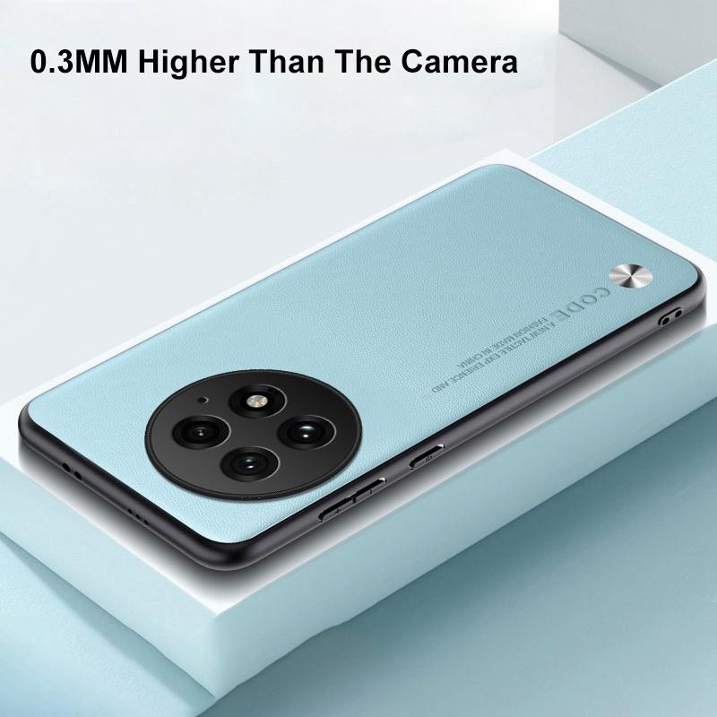Роскошный чехол из ПУ-кожи для OnePlus 13 5G, задняя крышка, матовый силикон, ударопрочная защита, чехол для телефона для One Plus 13 OnePlus13