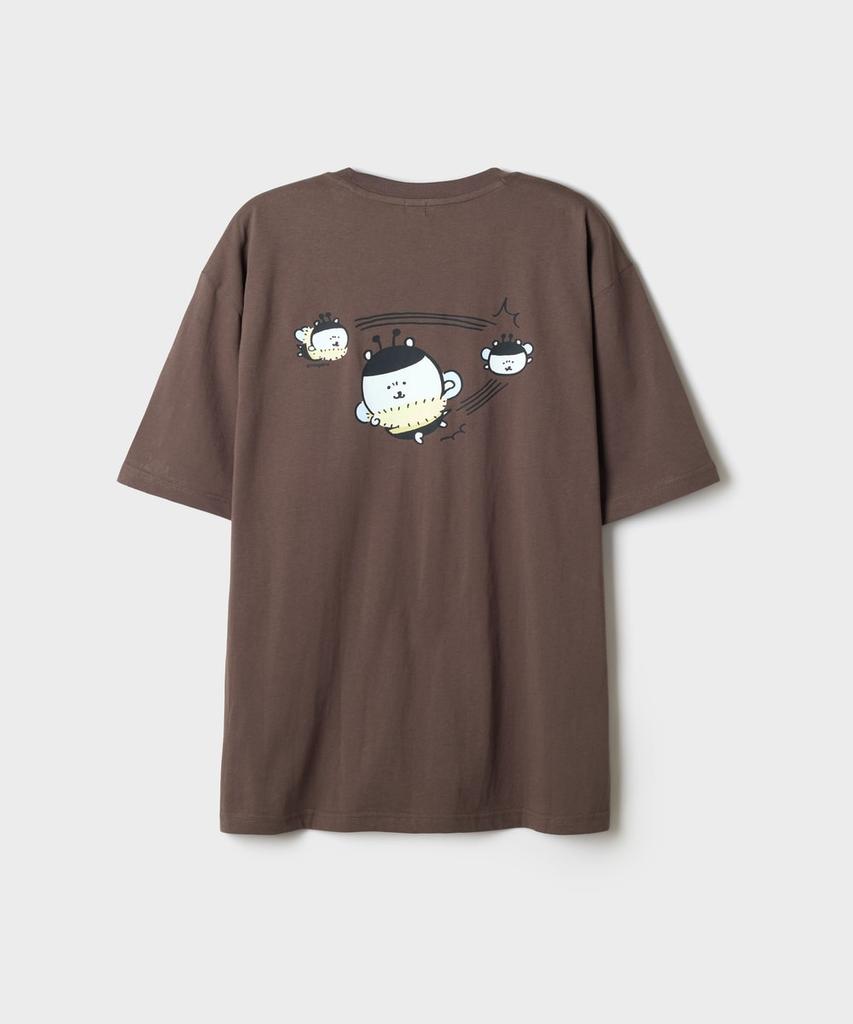 Seupao [Damgomi] Футболка с коротким рукавом (коричневый)_Sprlg25U01