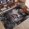 Custom Rug Korn Pattern Print Name Text Soft Non‑Slip Floor Carpet for Home Indoor Decoration